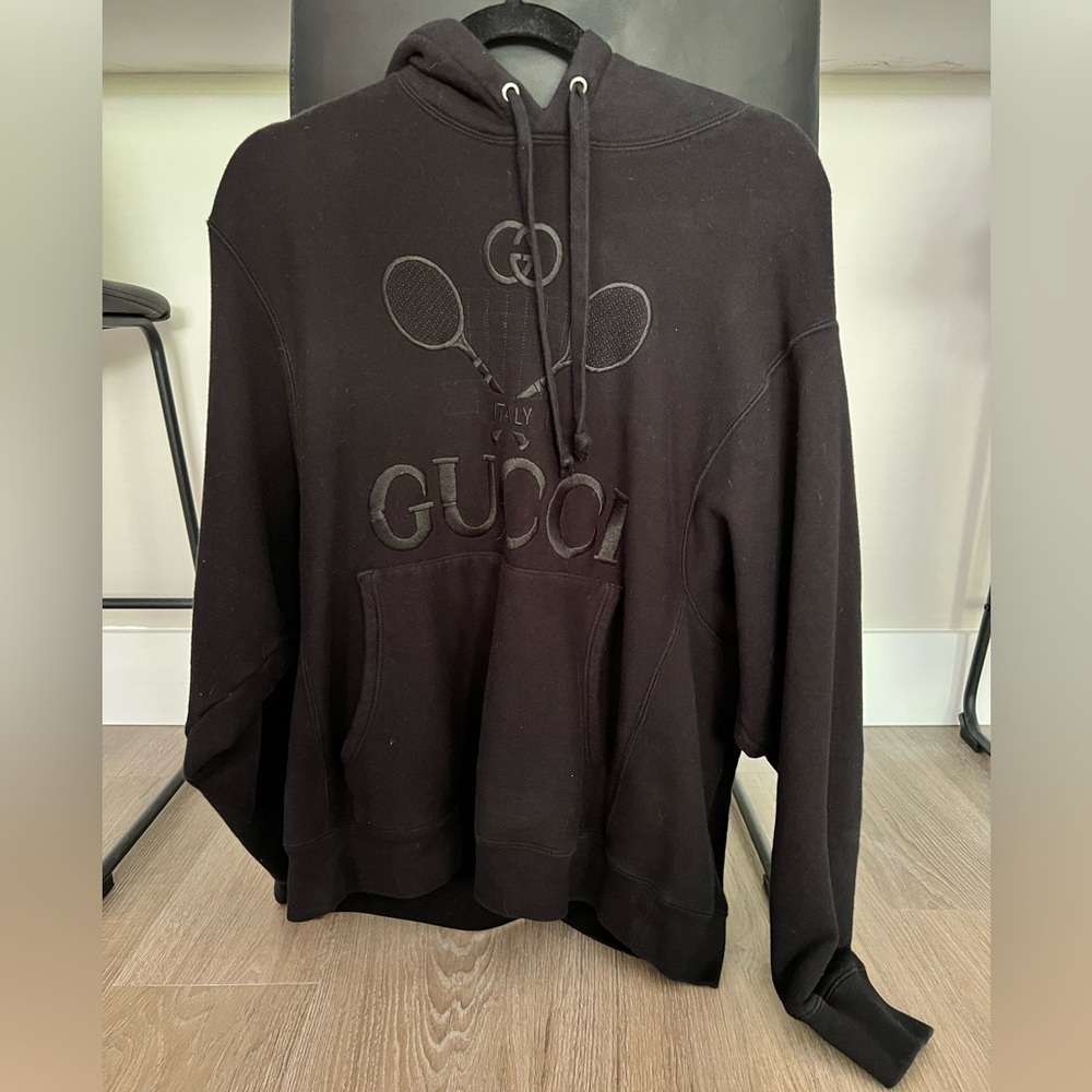 Unisex Gucci Runway Tennis Hoodie - Mens Small